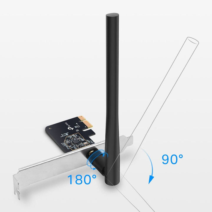 Tp-link Archer T2E AC600 Dual Band Wi-fi PCI Express Adapter - Achorao