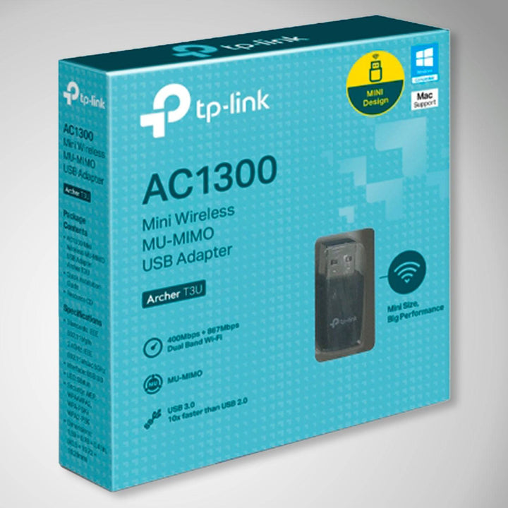 tp-link Archer T3U Mini WI-FI MU-MIMO USB 3.0 Adapter - Achorao