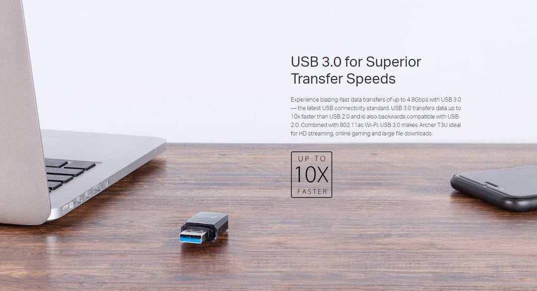 tp-link Archer T3U Mini WI-FI MU-MIMO USB 3.0 Adapter - Achorao