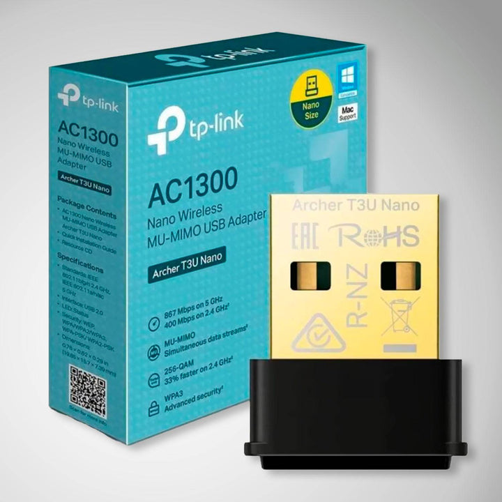 Tp-link Archer T3U Nano AC1300 Nano Dual Band Wi-fi - Achorao