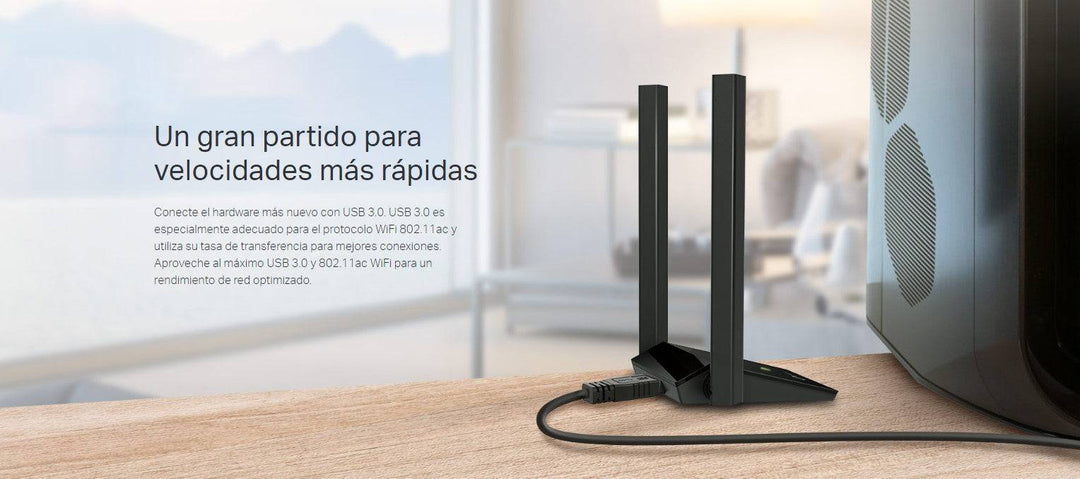 Tp-link Archer T4U Plus AC1300 High Gain Dual Band - Achorao