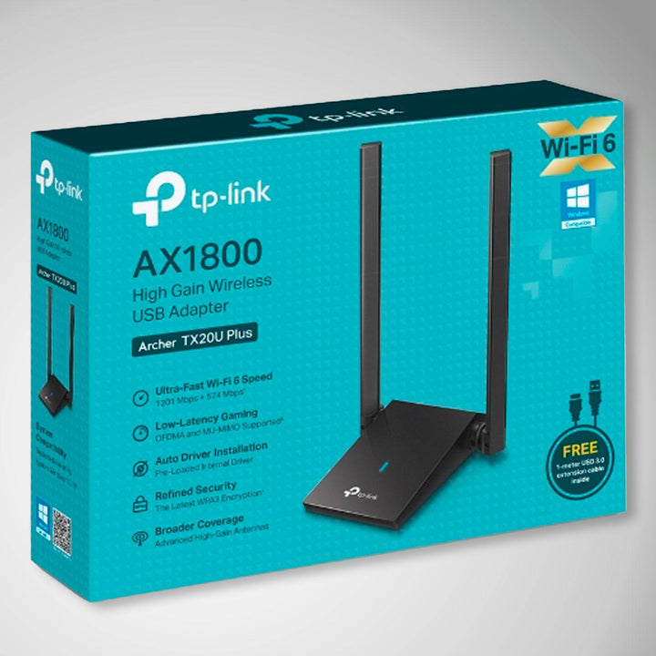 Tp-link Archer TX20U Plus AX1800 High Gain Dual Band - Achorao