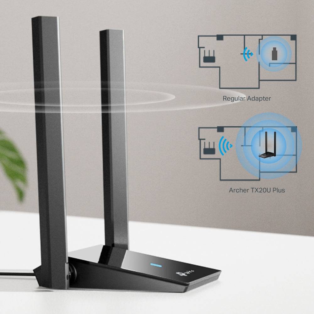 Tp-link Archer TX20U Plus AX1800 High Gain Dual Band - Achorao