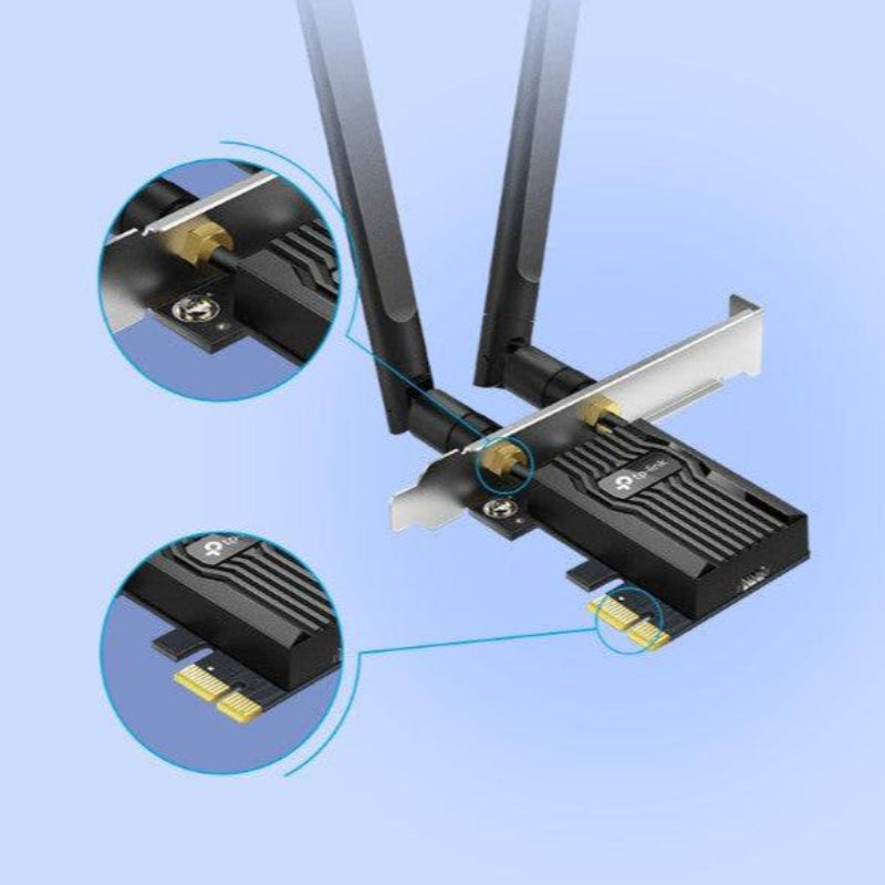 Tp-link Archer TX55E AX3000 Dual Band Wi-Fi 6 Bluetooth - Achorao