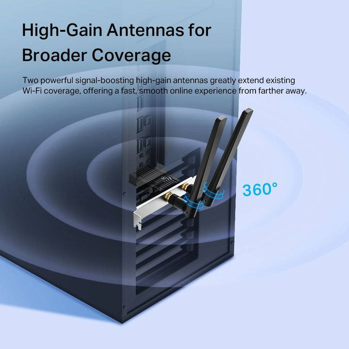 Tp-link Archer TX55E AX3000 Dual Band Wi-Fi 6 Bluetooth - Achorao