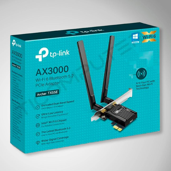 Tp-link Archer TX55E AX3000 Dual Band Wi-Fi 6 Bluetooth - Achorao