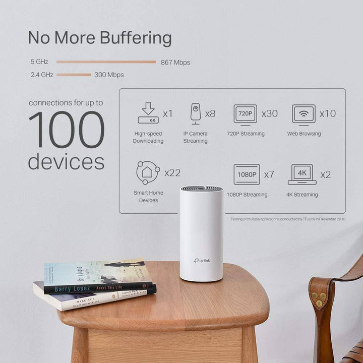 TP-Link Deco Powerline (Deco P9 - 3PACK) Sistema híbrido WiFi en malla, cobertura 6,000 pies cuadrados, router/extensor WiFi - Achorao