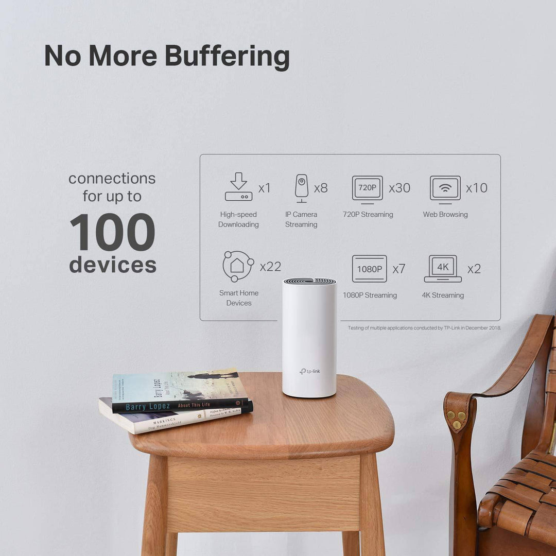 TP-Link Deco Powerline (Deco P9 - 3PACK) Sistema híbrido WiFi en malla, cobertura 6,000 pies cuadrados, router/extensor WiFi - Achorao