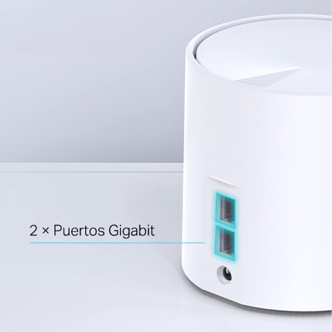 TP−LINK DECO X20 2-PACK WHITE　AX 1800 Roteador Wi-Fi TP-Link Deco X20 Kit 2 Unidades Wi-Fi 6