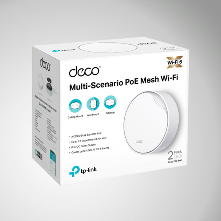 Tp Link Deco X50-POE MESH AX3000 WIFI 6 HOME (PACK X2) - Achorao