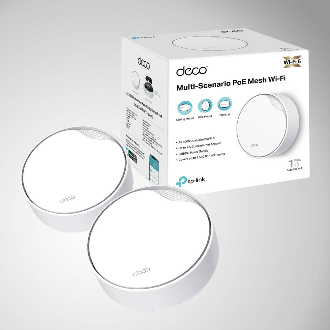 Tp Link Deco X50-POE MESH AX3000 WIFI 6 HOME (PACK X2) - Achorao