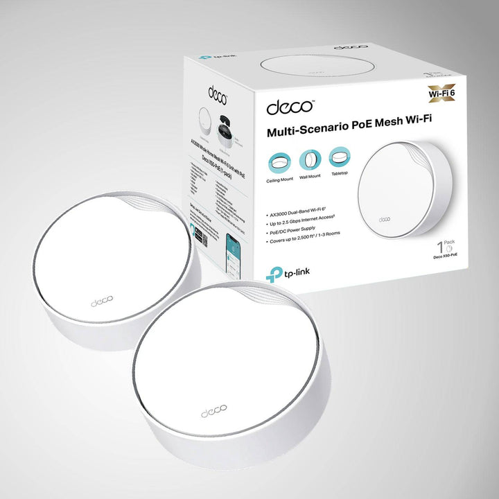 Tp Link Deco X50-POE MESH AX3000 WIFI 6 HOME (PACK X2) - Achorao