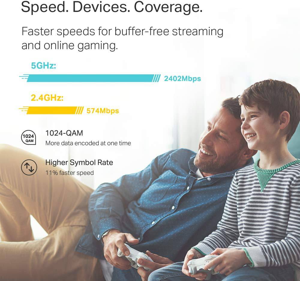 TP-Link Deco X60 3-pack WiFi 6 AX3000 Sistema Wi-Fi de malla para todo el hogar - Achorao