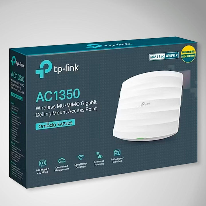 Tp-link EAP225 AC1350 Wireless MU-MIMO Gigabit Ceilin - Achorao