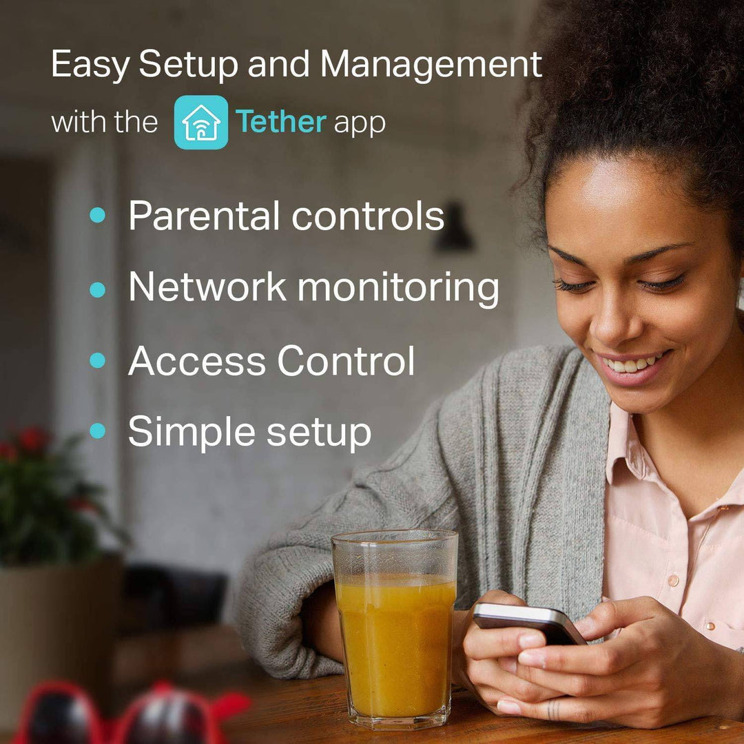 TP-LINK Enrutador WIFI Smart AC2600 (ARCHER A10) - Sin cables Doble Banda, Puertos ETHERNET Gigabit, Largo Alcance, Servidor VPN - Achorao