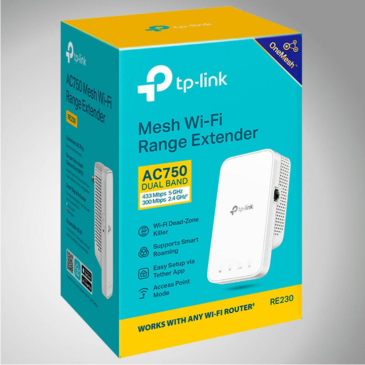 TP Link RE230 Extiende el Wi-Fi de doble banda AC750 - Achorao