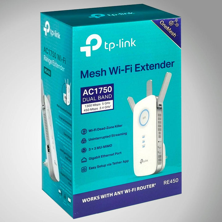 TP Link RE450 Extensor de rango Wi-Fi AC1750 - Achorao