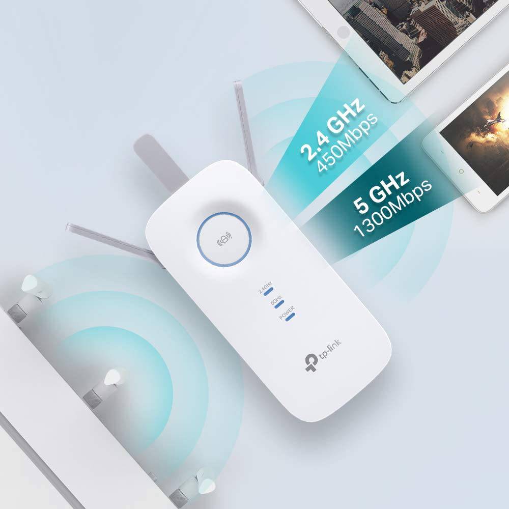 TP Link RE450 Extensor de rango Wi-Fi AC1750 - Achorao
