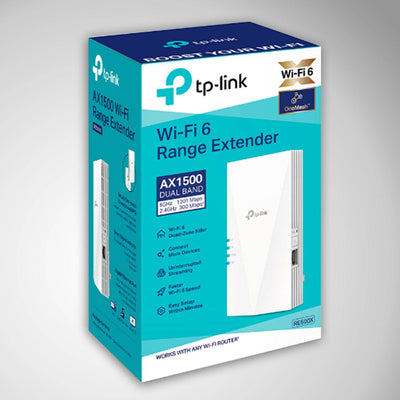 Tp-link Re500x  AX1500 Wi-fi 6 Range Extender Speed: 300 Mbps - Achorao