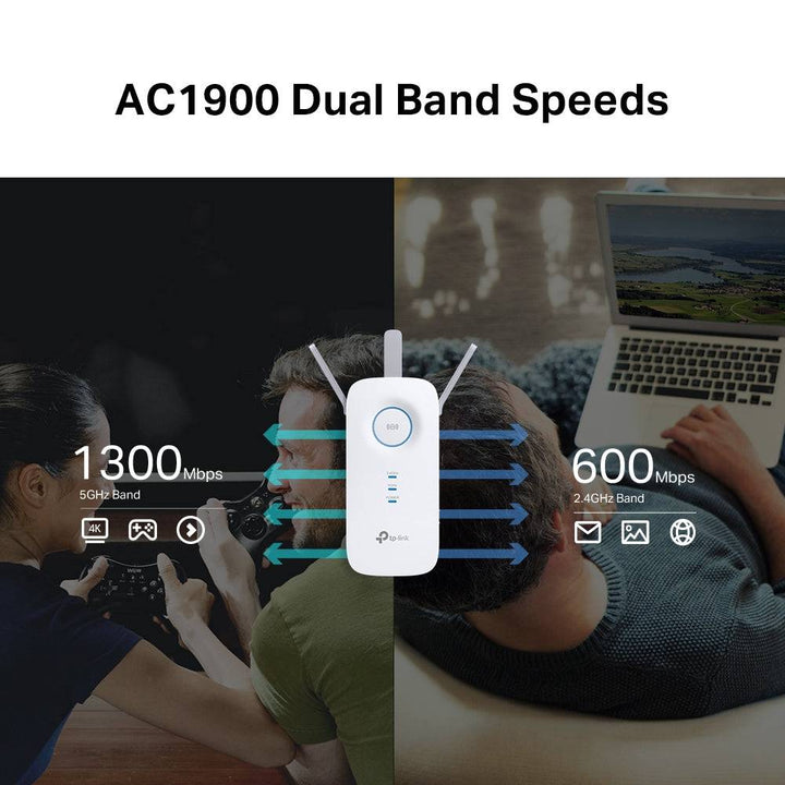 TP Link RE550 Extensor de rango Wi-Fi AC1900 - Achorao