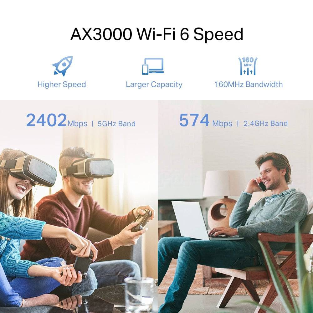 TP Link RE705X AX3000 Mesh Extensor de WiFi 6 - Achorao
