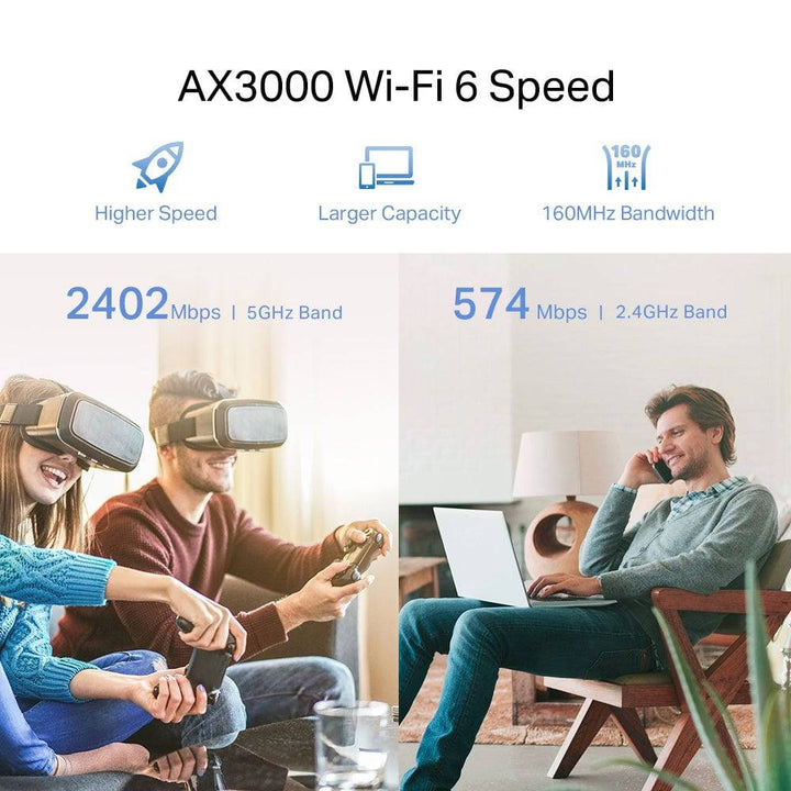 TP Link RE705X AX3000 Mesh Extensor de WiFi 6 - Achorao