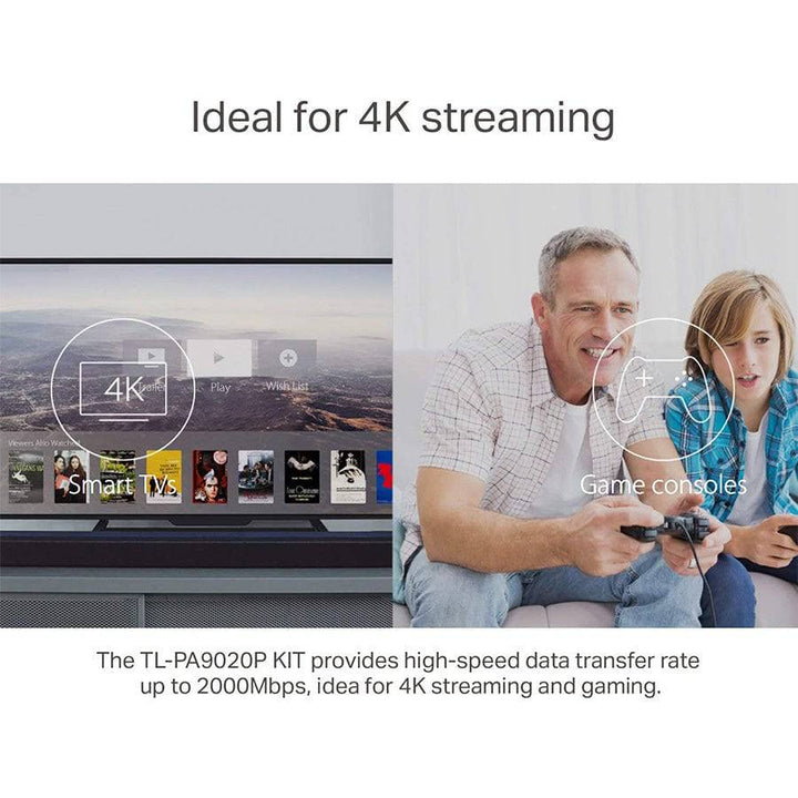 TP Link TL-PA9020P PowerLine Kit de Inicio Powerline - Achorao