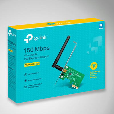 Tp-Link TL-WN781ND Tpl 150Mbps Wireless PCI Express Adapter 2.4GHz - Achorao
