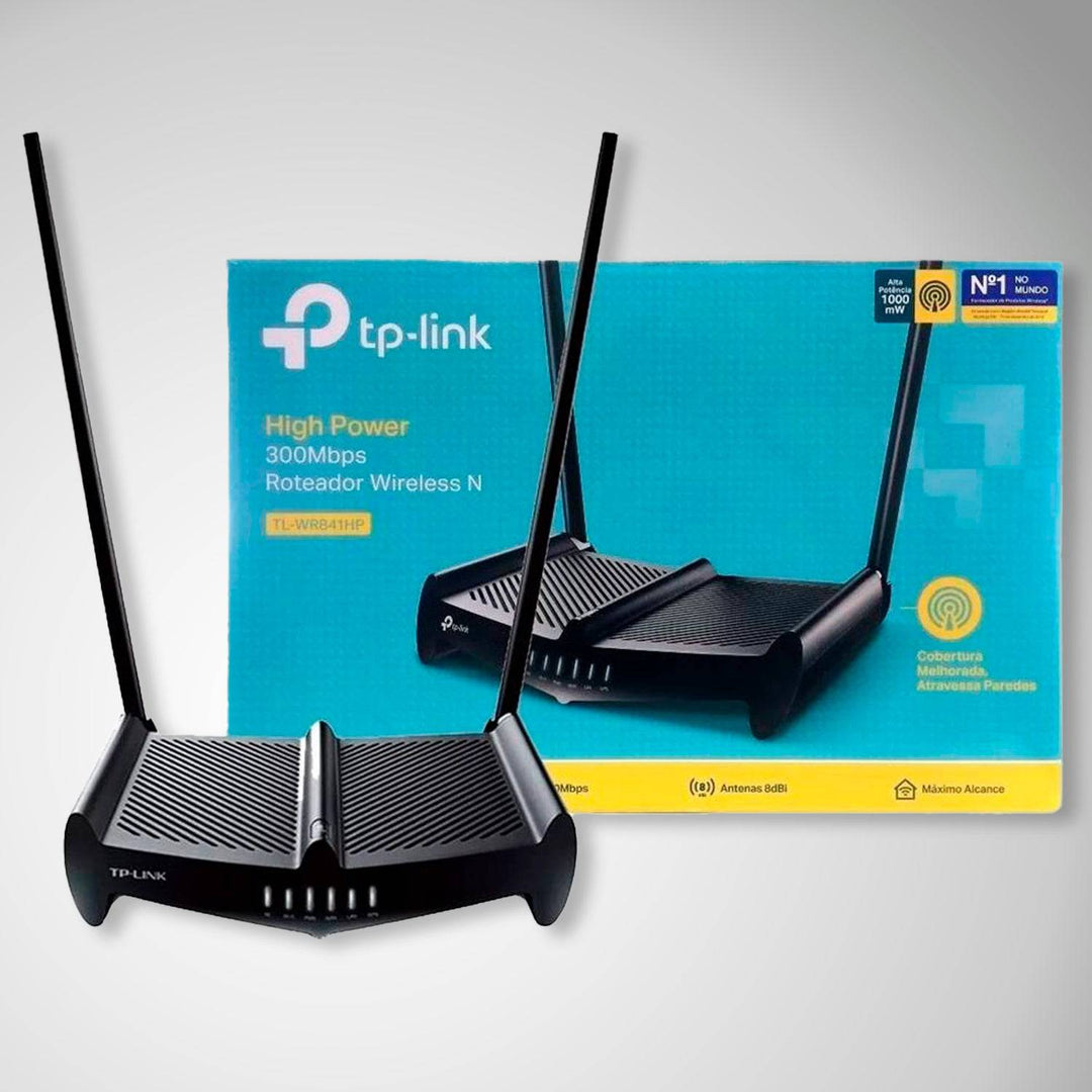 TP Link TL-WR841HP Router de Alta Potencia Rompe Muros - Achorao