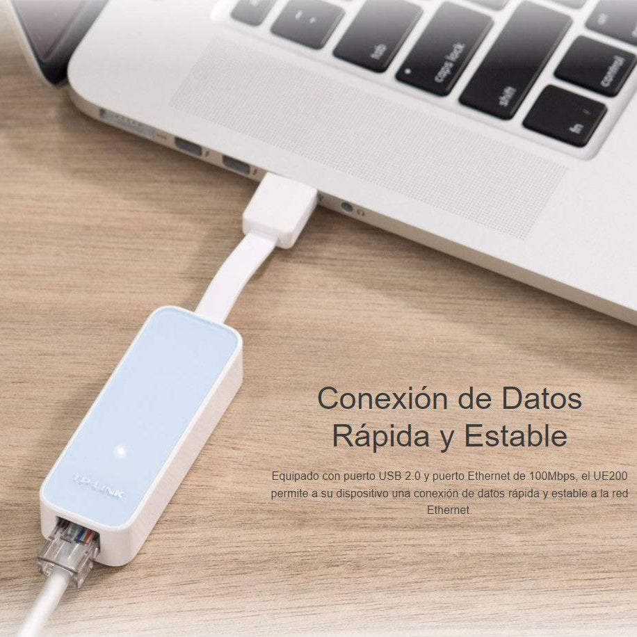 Tp-link UE200 Usb 2.0 a 100Mbps Ethernet Network Adaptador - Achorao