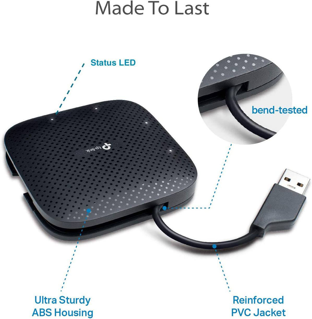 TP Link UH400 Hub de 4 Puertos USB 3.0 Ultra compacto - Achorao