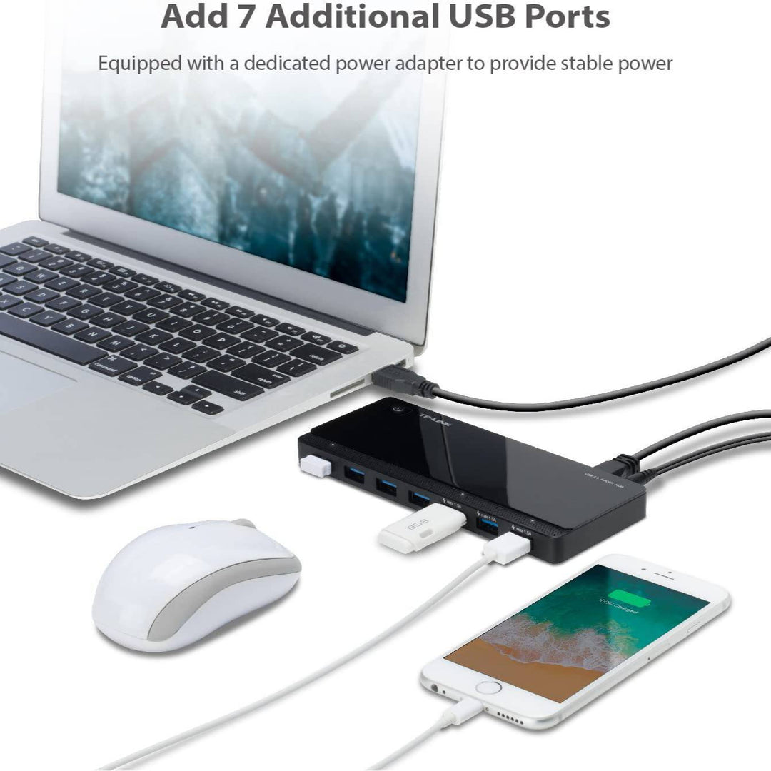 TP Link UH700 Hub de 7 Puertos USB 3.0 hasta 5 Gbps - Achorao