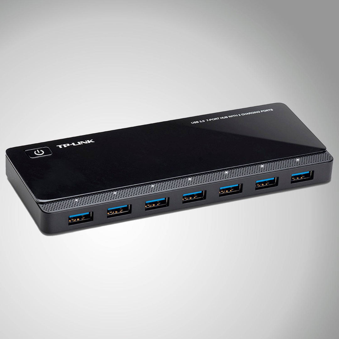 TP Link UH720 Hub de 7 Puertos USB 3.0 - 2 Puertos de Carga - Achorao