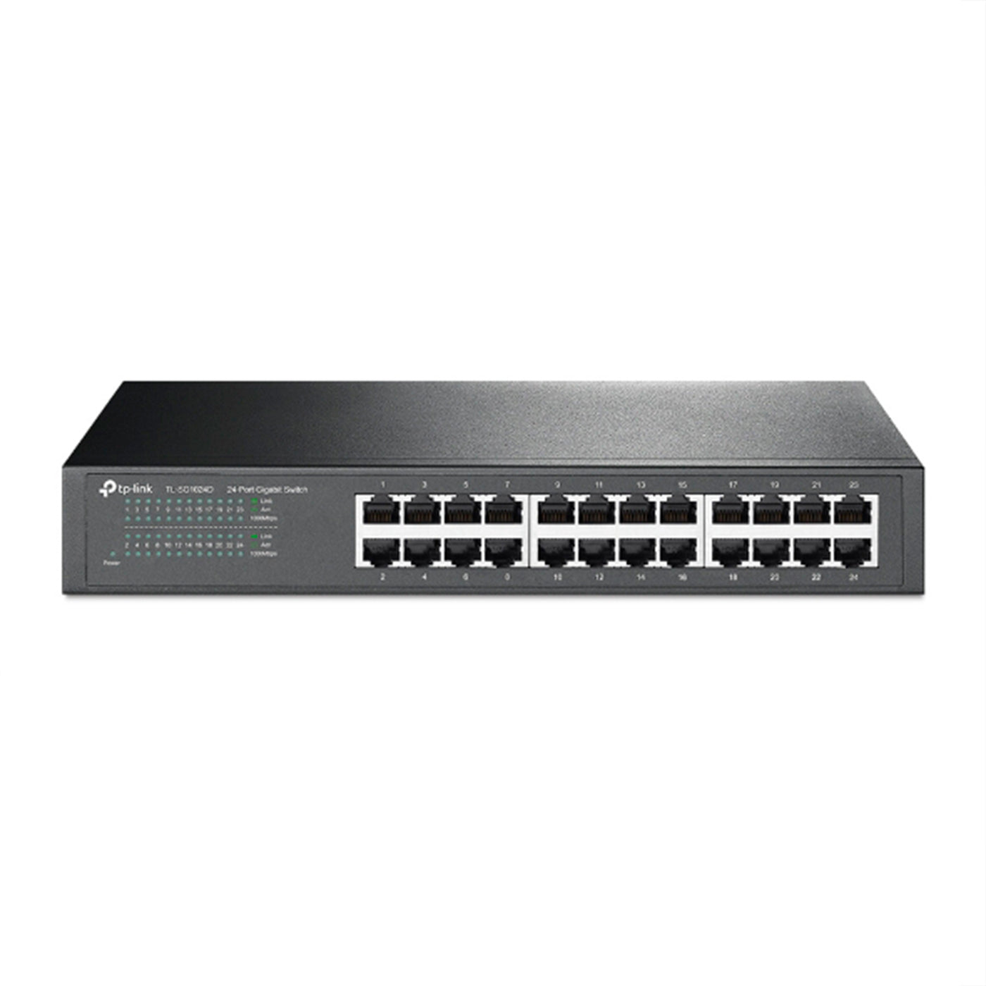 Switch de 24 puertos TP-LINK TL-SG1024D x 10/100/1000 - desktop - Achorao