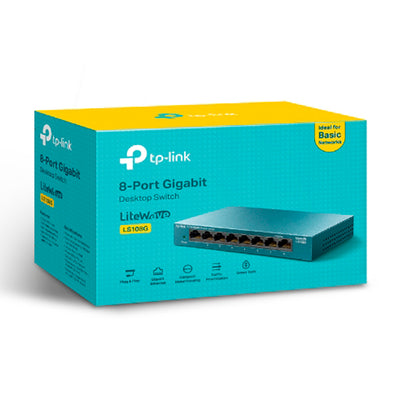 TP Link Desktop Switch 8-Port Gigabit LS108G - Achorao