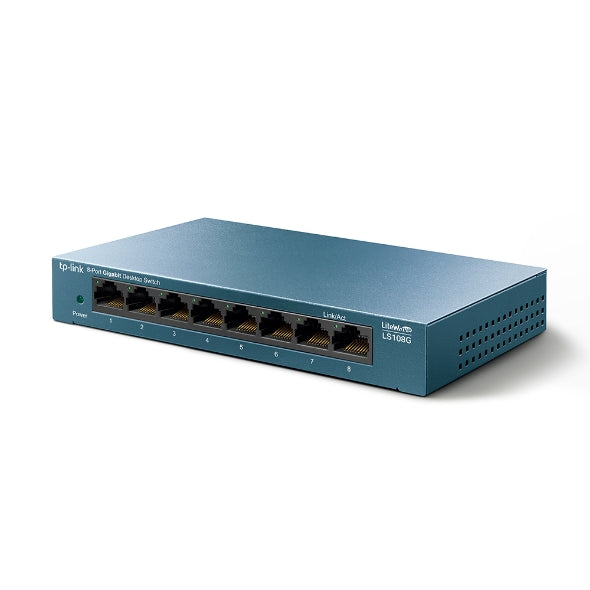 TP Link Desktop Switch 8-Port Gigabit LS108G - Achorao
