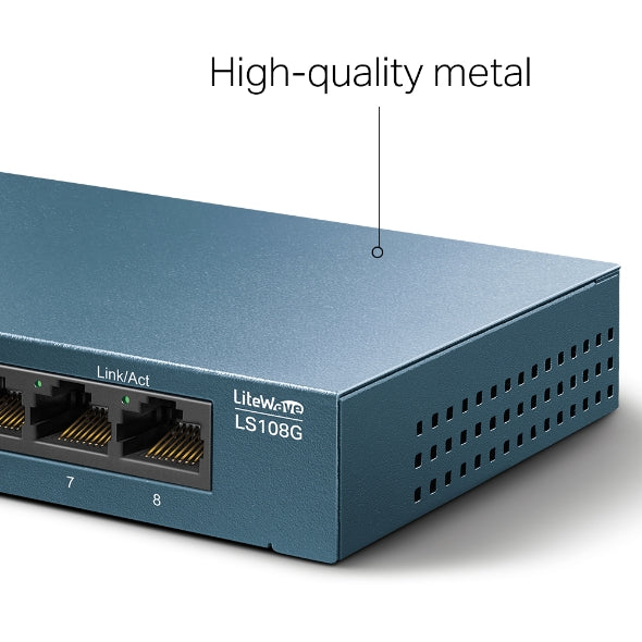 TP Link Desktop Switch 8-Port Gigabit LS108G - Achorao