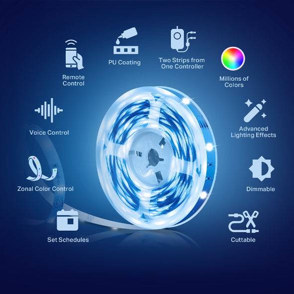 Tp-Link Tapo L920-10 Smart Light Strip Multicolor(P163B) - Achorao