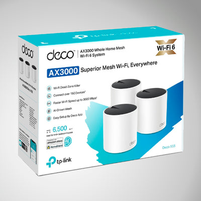DECO TP-LINK X55 AX3000 Whole Home Mesh WiFi 6 Sistema - Achorao