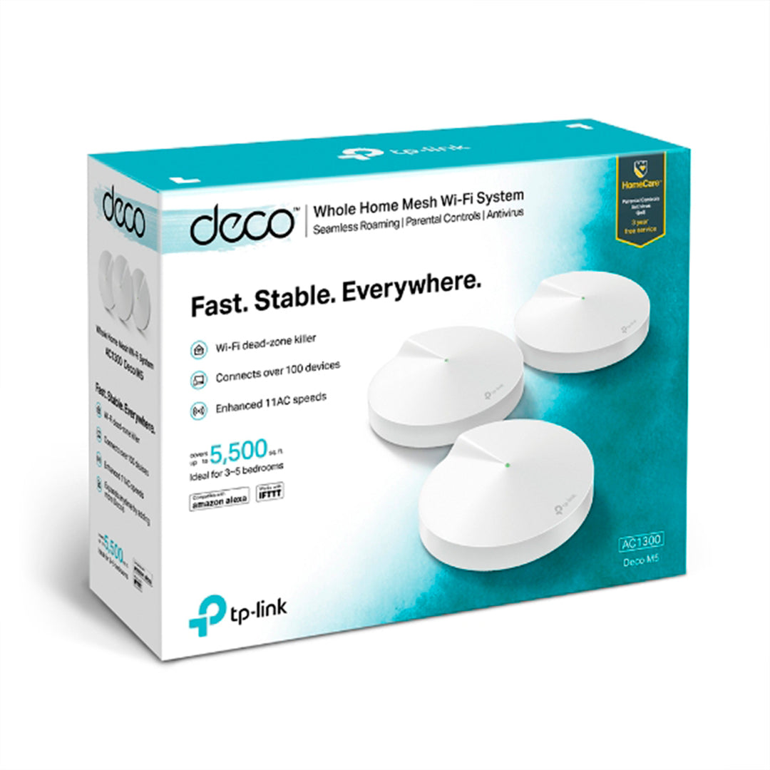 Tp-link Deco M5 3-pack Ac1300 whole Home Mesh Wi-fi - Achorao