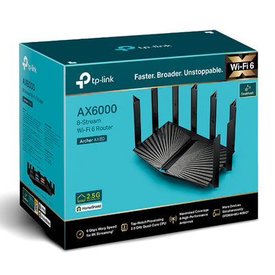 DECO TP-LINK Archer AX80 AX6000 8-Stream Wi-Fi 6 Router with 2.5G Port - Achorao