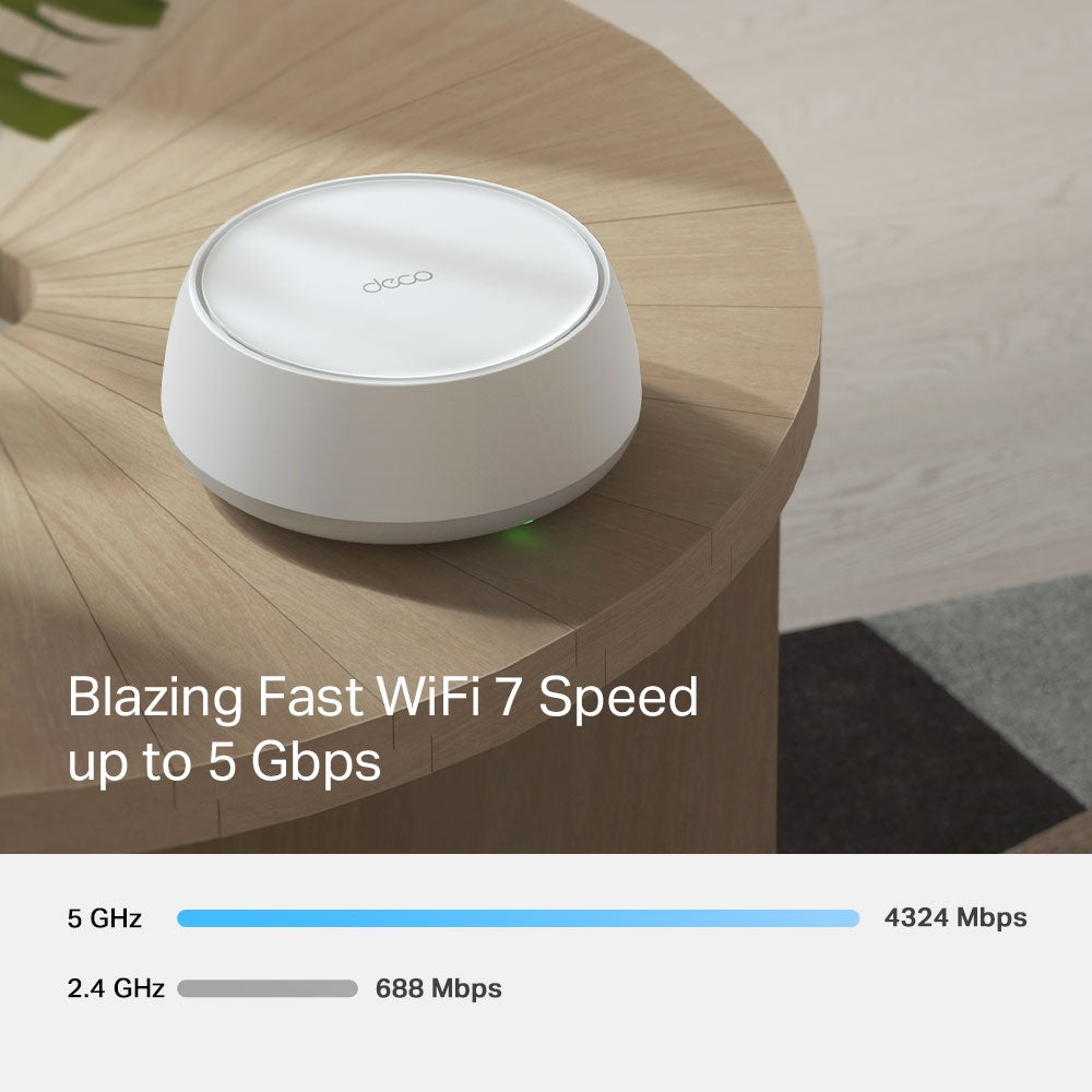 Enrutador TP-Link BE5000 Whole Home Mesh WiFi 7 System (2-pack) - Achorao