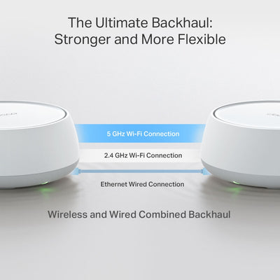 Enrutador TP-Link BE5000 Whole Home Mesh WiFi 7 System (2-pack) - Achorao
