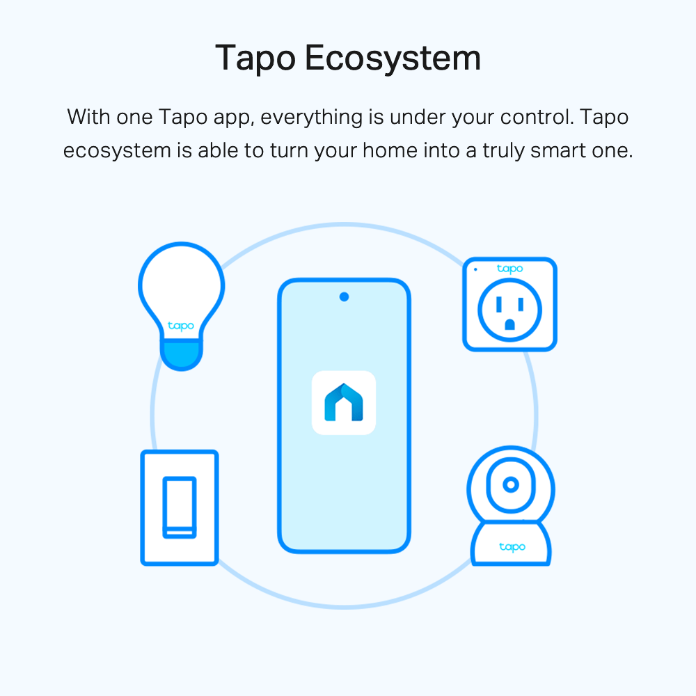 Foco Tp-link Tapo L510e Smart Light Bulb Led Wi-fi - Achorao