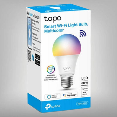 Foco Tp-link Tapo L530e Smart Wi-fi Light Bulb, Multicolor - Achorao