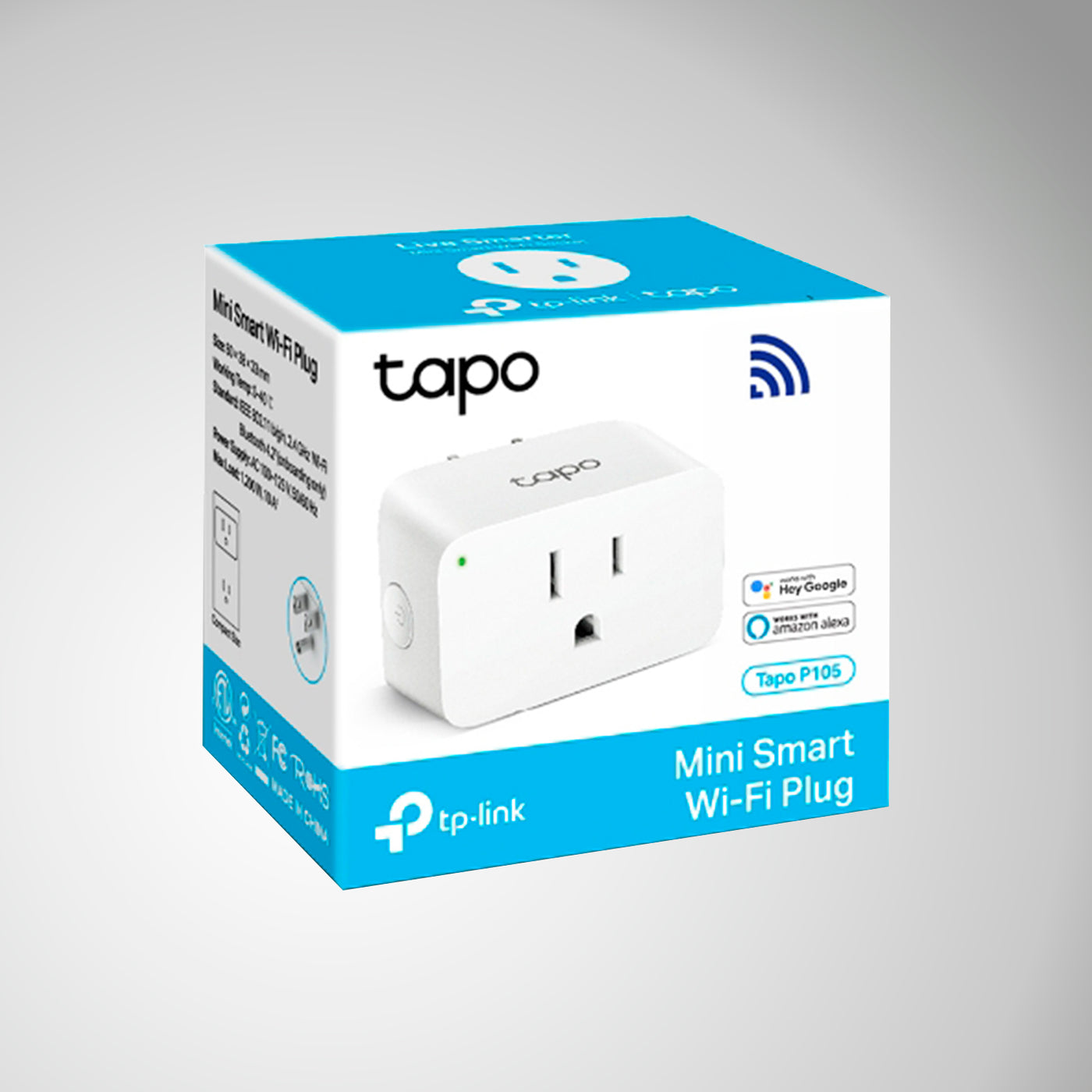 Mini Enchufe TP-Link Tapo P105 Wi-Fi Smart - Achorao