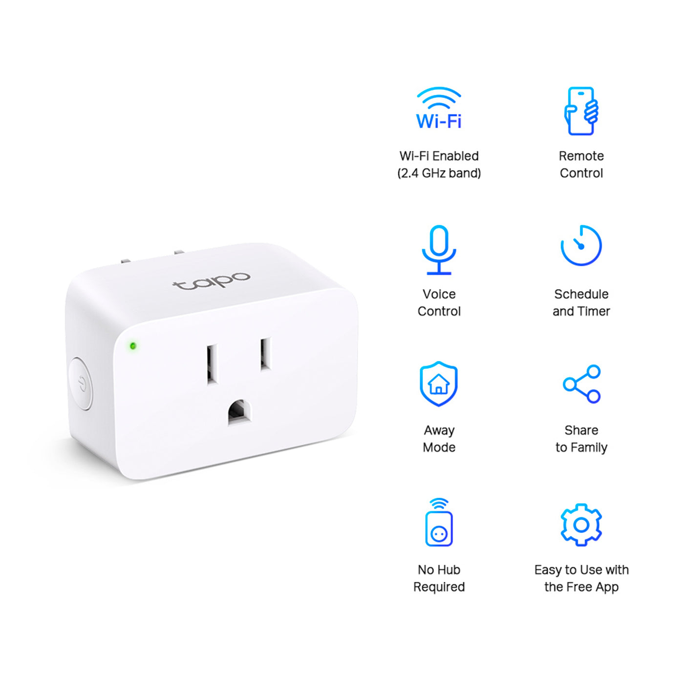Mini Enchufe TP-Link Tapo P105 Wi-Fi Smart - Achorao