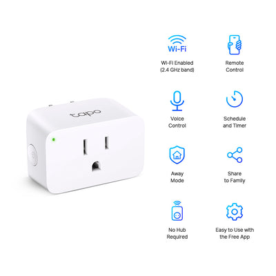 Mini Enchufe TP-Link Tapo P105 Wi-Fi Smart - Achorao