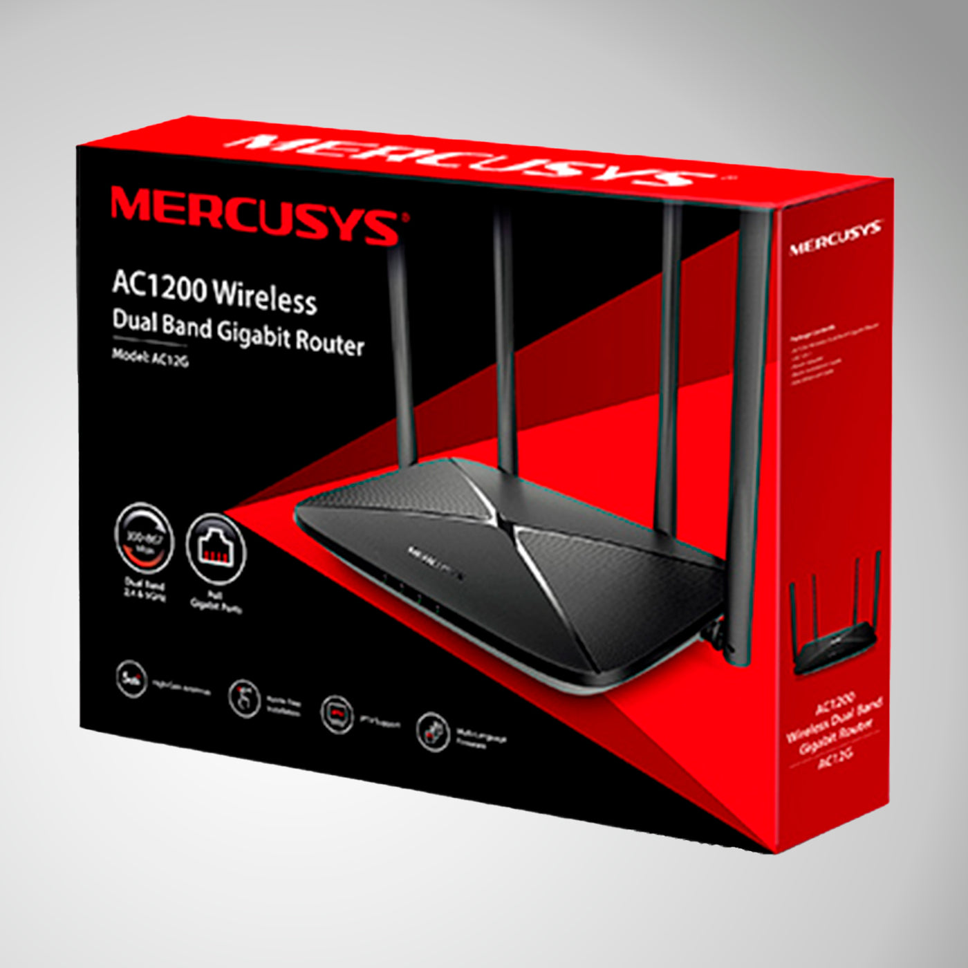 Router Tp Link Mercusys AC12G AC1200 Wireless - Achorao