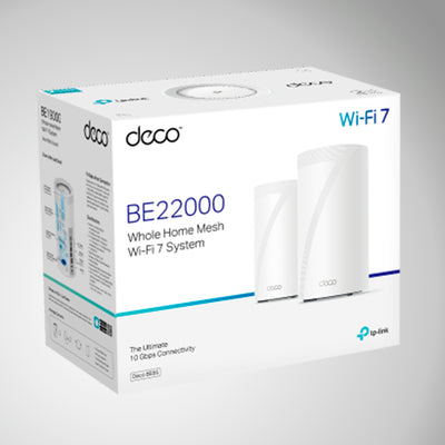 TP-Link Deco BE85 (2-pack) BE22000 Whole Home Mesh Wi-Fi 7 - Achorao